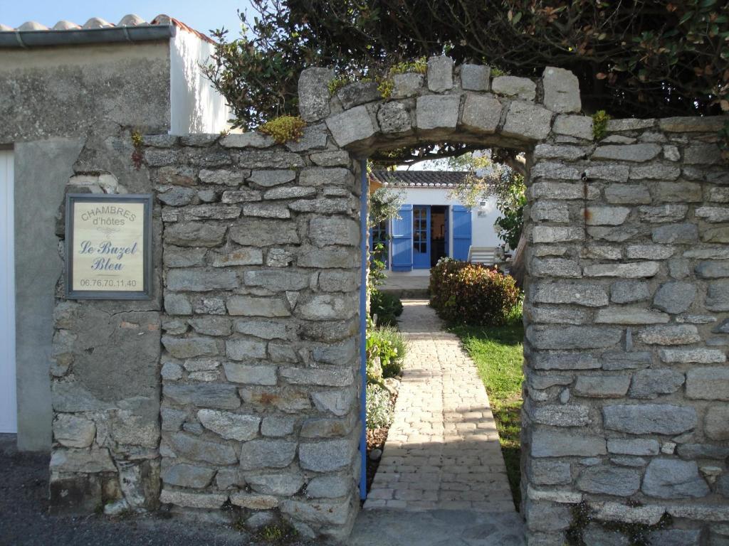 Le Buzet Bleu Bed & Breakfast Нуармутье Экстерьер фото